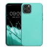 Husa Apple iPhone 12/iPhone 12 Pro, Verde, Silicon, KWM000013WJ009C