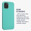 Husa Apple iPhone 12/iPhone 12 Pro, Verde, Silicon, KWM000013WJ009C