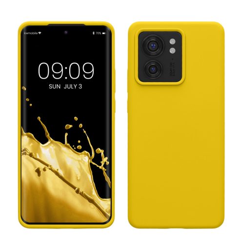 Husa Motorola Edge 40, Galben, Silicon, KWM0000197B010C