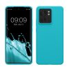 Husa Motorola Edge 40, Albastru deschis, Silicon, KWM0000197B012C