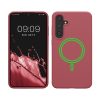 Husa Samsung Galaxy S24 Plus, Roz inchis, Silicon, KWM000021RI002C