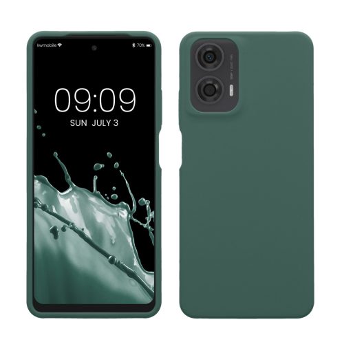 Husa Motorola Moto G24/Moto E14/Moto G04, Verde, Silicon, KWM000022RP002C