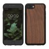 Husa Apple iPhone SE (2022)/iPhone SE (2020)/iPhone 8, Maro, Lemn/Silicon, KWM000022RU001C