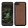 Husa Apple iPhone SE (2022)/iPhone SE (2020)/iPhone 8, Maro, Lemn/Silicon, KWM000022RU001C