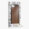 Husa Apple iPhone SE (2022)/iPhone SE (2020)/iPhone 8, Maro, Lemn/Silicon, KWM000022RU001C