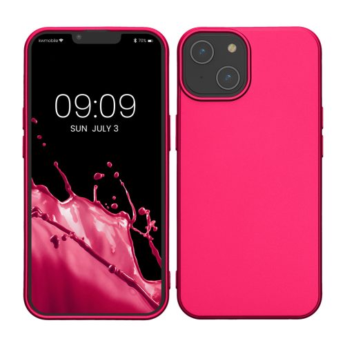 Husa Apple iPhone 14, Roz, Silicon, KWM000022RV003C