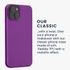 Husa Apple iPhone 14, Violet, Silicon, KWM000022RV004C