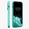 Husa Apple iPhone 14 Pro, Verde, Silicon, KWM000022RW002C