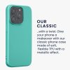 Husa Apple iPhone 14 Pro, Verde, Silicon, KWM000022RW002C