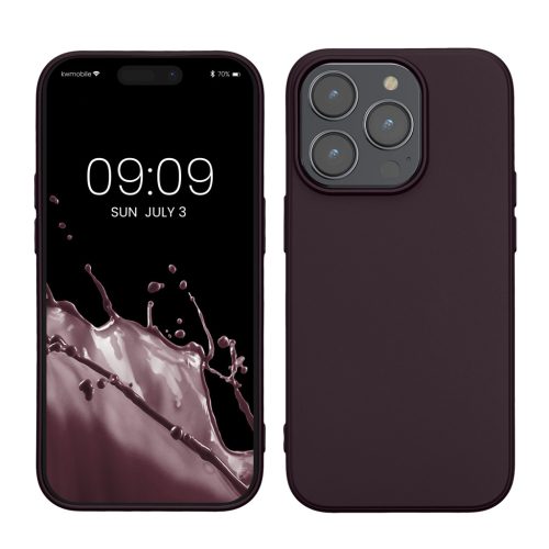 Husa Apple iPhone 14 Pro, Violet inchis, Silicon, KWM000022RW005C