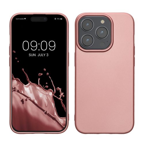 Husa Apple iPhone 15 Pro, Roz, Silicon, KWM000022RY001C