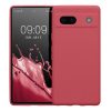 Husa Google Pixel 7a, Roz inchis, Silicon, KWM000019YF024C