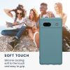 Husa Google Pixel 7a, Verde, Silicon, KWM000019YF026C