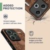 Husa Xiaomi Redmi Note 13 Pro Plus 5G, Maro, Lemn/Silicon, KWM000020KL003C