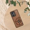 Husa Xiaomi Redmi Note 13 Pro Plus 5G, Maro, Lemn/Silicon, KWM000020KL004C