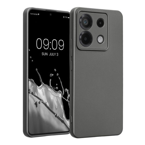 Husa Xiaomi Redmi Note 13 Pro 5G, Gri, Silicon, KWM000020LE005C