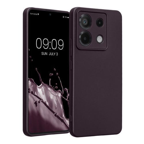 Husa Xiaomi Redmi Note 13 Pro 5G, Violet inchis, Silicon, KWM000020LE006C