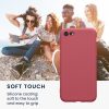Husa Apple iPhone SE (2022)/iPhone SE (2020)/iPhone 8, Roz inchis, Silicon, KWM0000083F050C