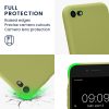 Husa Apple iPhone SE (2022)/iPhone SE (2020)/iPhone 8, Verde deschis, Silicon, KWM0000083F051C