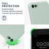 Husa Apple iPhone SE (2022)/iPhone SE (2020)/iPhone 8, Verde deschis, Silicon, KWM0000083F053C