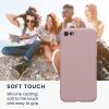 Husa Apple iPhone SE (2022)/iPhone SE (2020)/iPhone 8, Mov deschis, Silicon, KWM0000083F055C
