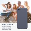Husa Apple iPhone SE (2022)/iPhone SE (2020)/iPhone 8, Gri, Silicon, KWM0000083F056C