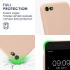 Husa Apple iPhone SE (2022)/iPhone SE (2020)/iPhone 8, Crem, Silicon, KWM0000083F057C