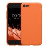 Husa Apple iPhone SE (2022)/iPhone SE (2020)/iPhone 8, Portocaliu, Silicon, KWM0000083F058C