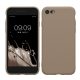 Husa Apple iPhone SE (2022)/iPhone SE (2020)/iPhone 8, Bej, Silicon, KWM0000083F060C