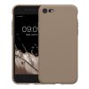 Husa Apple iPhone SE (2022)/iPhone SE (2020)/iPhone 8, Bej, Silicon, KWM0000083F060C