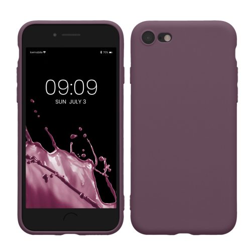 Husa Apple iPhone SE (2022)/iPhone SE (2020)/iPhone 8, Mov, Silicon, KWM0000083F061C