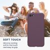 Husa Apple iPhone SE (2022)/iPhone SE (2020)/iPhone 8, Mov, Silicon, KWM0000083F061C