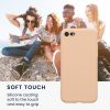 Husa Apple iPhone SE (2022)/iPhone SE (2020)/iPhone 8, Crem, Silicon, KWM0000083F062C
