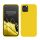 Husa Apple iPhone 12/iPhone 12 Pro, Galben, Silicon, KWM0000129A055C