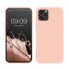 Husa Apple iPhone 12/iPhone 12 Pro, Crem, Silicon, KWM0000129A058C