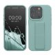 Husa Apple iPhone 15 Pro, Verde deschis, Silicon, KWM000020EK003C