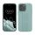 Husa Apple iPhone 15 Pro Max, Verde deschis, Silicon, KWM000020EL003C