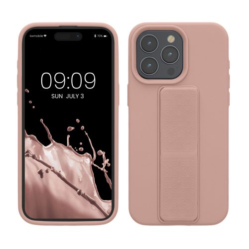 Husa Apple iPhone 15 Pro Max, Roz deschis, Silicon, KWM000020EL004C
