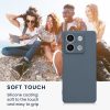 Husa Xiaomi Redmi Note 13, Verde inchis, Silicon, KWM000020LK006C