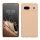 Husa Google Pixel 7a, Crem, Silicon, KWM000019YF030C