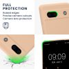 Husa Google Pixel 7a, Crem, Silicon, KWM000019YF030C