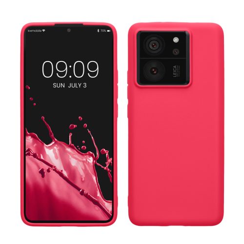 Husa Xiaomi 13T/13T Pro, Roz, Silicon, KWM000020IV009C