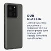 Husa Xiaomi 13T/13T Pro, Gri, Silicon, KWM000020IW005C