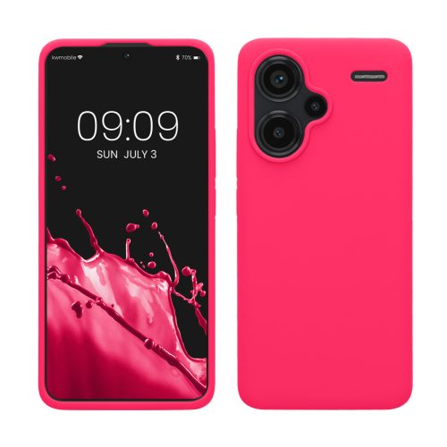 Husa Xiaomi Redmi Note 13 Pro Plus 5G, Roz, Silicon, KWM000020KH006C