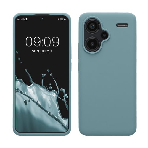 Husa Xiaomi Redmi Note 13 Pro Plus 5G, Verde, Silicon, KWM000020KH007C