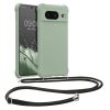 Husa cu jnur Google Pixel 8, Verde deschis, Silicon, KWM0000208T005C