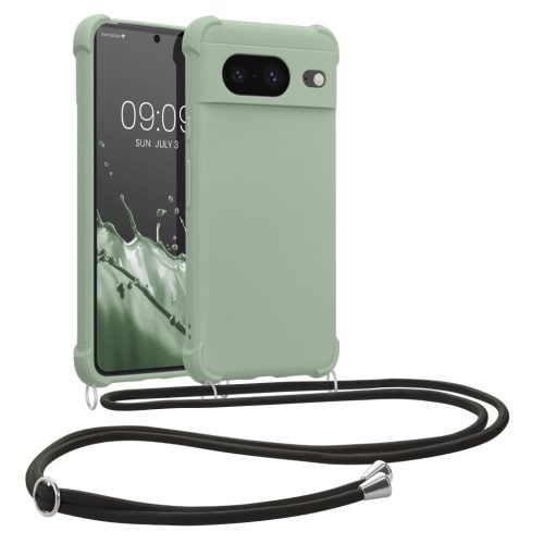 Husa cu jnur Google Pixel 8, Verde deschis, Silicon, KWM0000208T005C