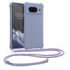 Husa cu jnur Google Pixel 8, Albastru, Silicon, KWM0000208T006C