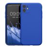 Husa Apple iPhone 11, Albastru, Silicon, KWM000016XQ013C