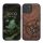 Husa Apple iPhone 15, Maro, Lemn/Silicon, KWM000020EG002C